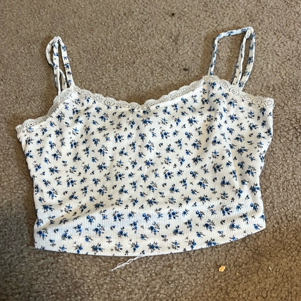 Floral tank top